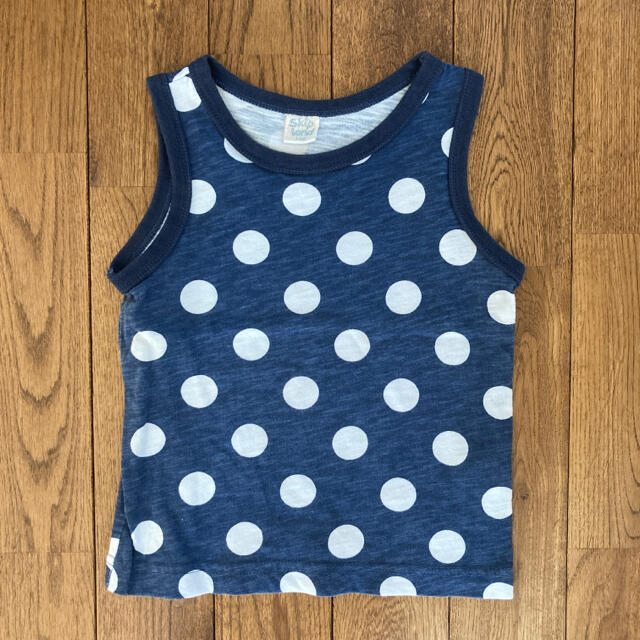 キッズ　男の子　タンクトップ　2枚セット　100   110 キッズ/ベビー/マタニティのキッズ服男の子用(90cm~)(Tシャツ/カットソー)の商品写真