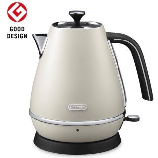 デロンギ(DeLonghi)のDeLonghi 電気ケトル 白(電気ケトル)