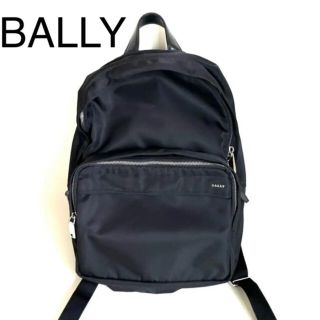 バリー(Bally)の極美品　BALLY  バックパック　ナイロン　リュック　ブラック　通勤　通学(バッグパック/リュック)