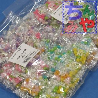 花コンペイ糖詰め合わせ(５０小袋×６ｐ)分けやすいミニパック、花金平糖はこれ♪