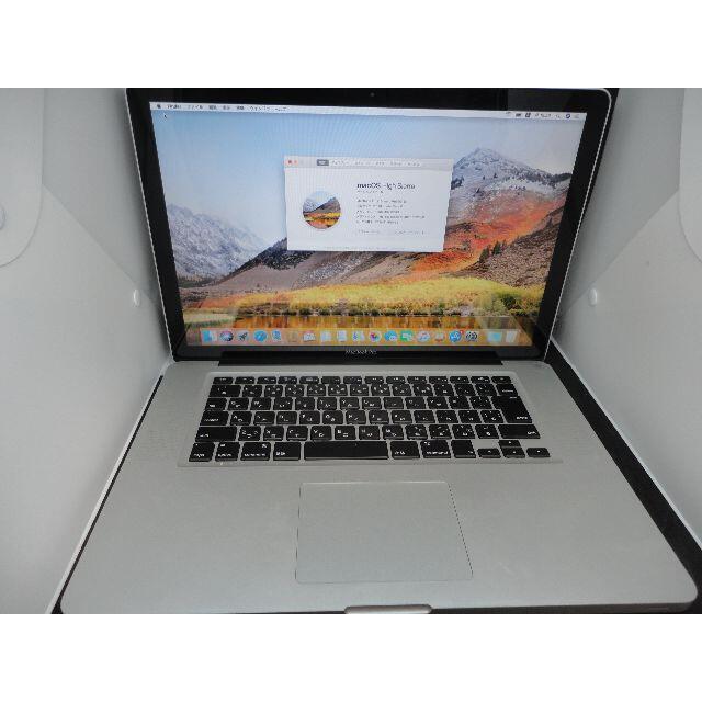 MacBookPro Mid2012 15インチ i7 新品SSD480GB