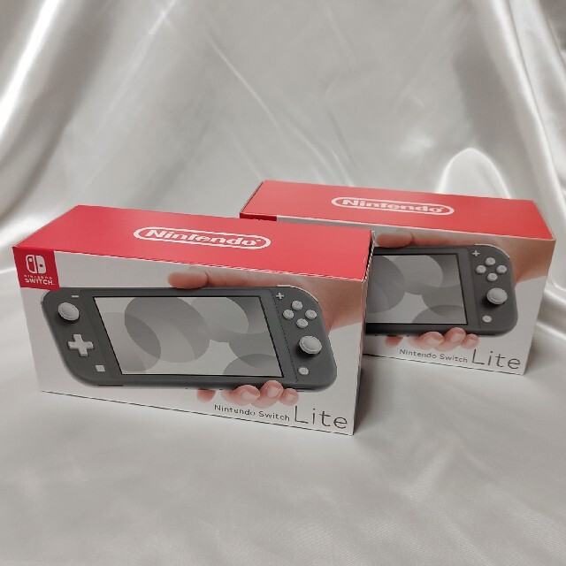 Nintendo Switch Lite（2台)　グレー