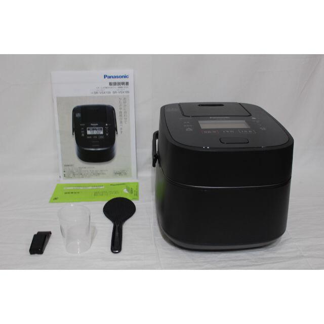Panasonic - ★ほぼ新品★ パナソニック 炊飯器 5.5合 スチーム SR-VSX109-K