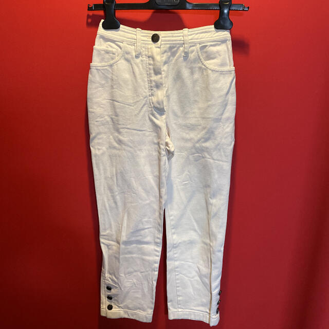 在庫最新品】 CHANEL - vintage CHANEL パンツ ホワイト 34の通販 by 4