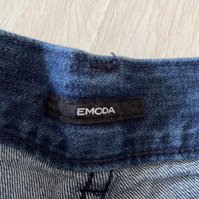 EMODA(エモダ)のEMODA デニム　ショートパンツ レディースのパンツ(ショートパンツ)の商品写真