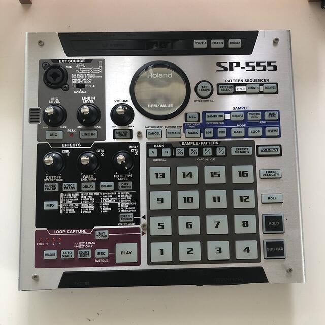 roland sp555 サンプラー　sp404