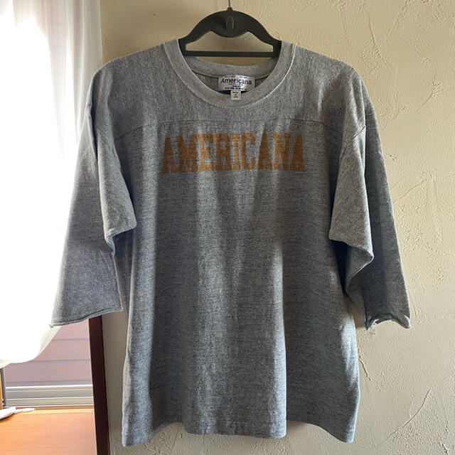 DEUXIEME CLASSE(ドゥーズィエムクラス)の【AMERICANA/アメリカーナ】 Tシャツ レディースのトップス(Tシャツ(長袖/七分))の商品写真