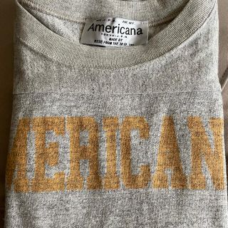 ドゥーズィエムクラス(DEUXIEME CLASSE)の【AMERICANA/アメリカーナ】 Tシャツ(Tシャツ(長袖/七分))