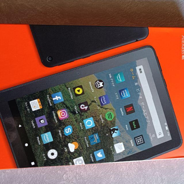 fire HD 8 第10世代 32GB黒＋手帳型ケース