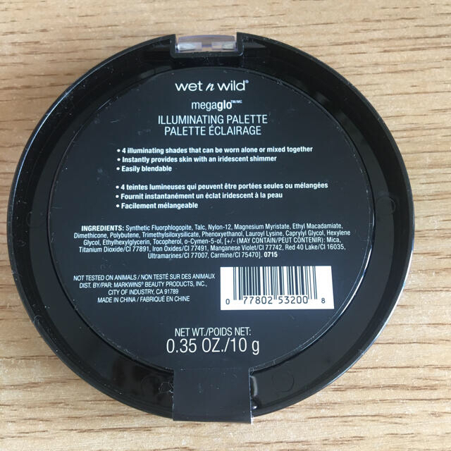 NYX(エヌワイエックス)の【新品未使用】Wet n wild  ハイライト＆チーク コスメ/美容のベースメイク/化粧品(フェイスカラー)の商品写真