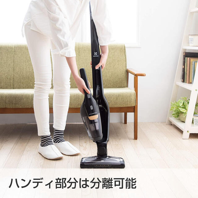 Electrolux(エレクトロラックス)の手持ちでエレクトロラックスエルゴラピードエボニーブラックZB3501EB スマホ/家電/カメラの生活家電(掃除機)の商品写真