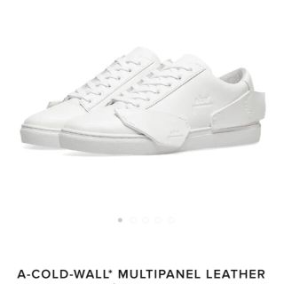 ジルサンダー(Jil Sander)の美品⭐︎定価約3万円⭐︎a cold wall⭐︎スニーカー⭐︎ホワイト(スニーカー)