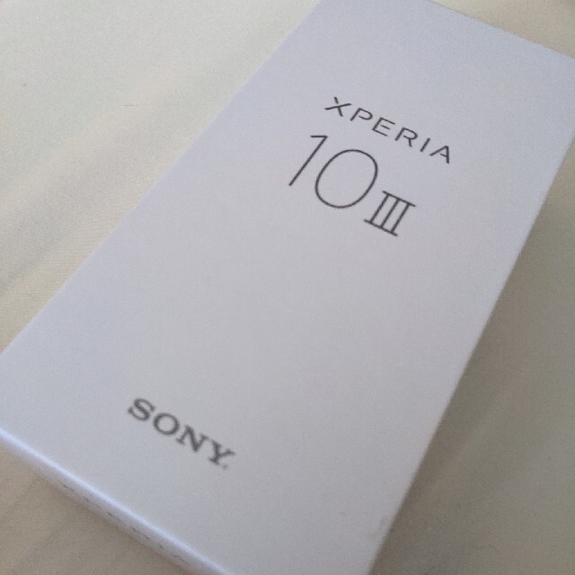 SONY - 【海外モデル】Xperia10 Ⅲブルー