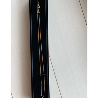 セイコー(SEIKO)の新品　K18 YG ネックレス　40cm(ネックレス)