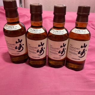 サントリー(サントリー)の山崎  180ml 4本セット(ウイスキー)