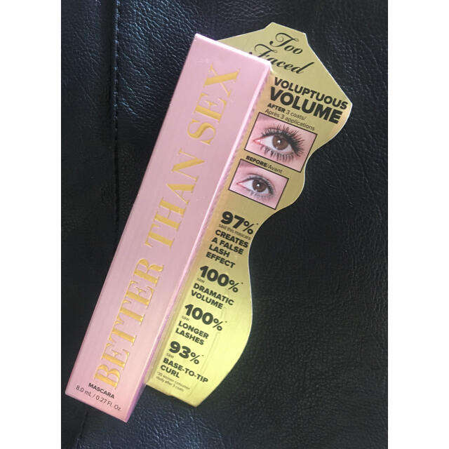 Too Faced(トゥフェイス)の【新品未使用】Too faced   マスカラ better than sex コスメ/美容のベースメイク/化粧品(マスカラ)の商品写真