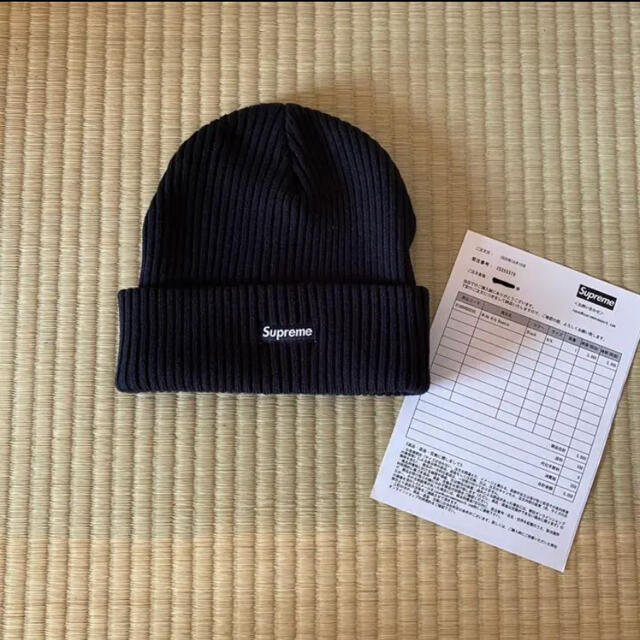 Supreme(シュプリーム)のsupreme ビーニー  黒　Overdyed Beanie ブラック メンズの帽子(ニット帽/ビーニー)の商品写真