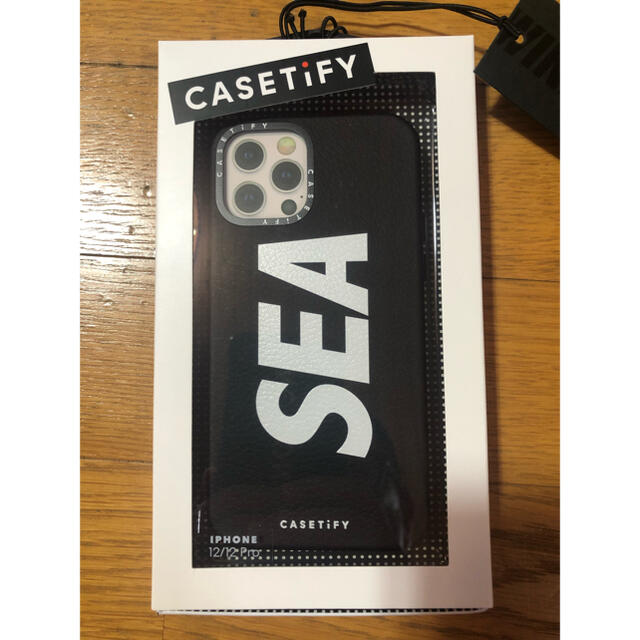 casetify x wind and sea レザーケース アイホン