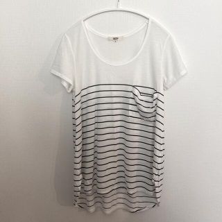 オゾック(OZOC)のOZOC ボーダーTシャツ(Tシャツ(半袖/袖なし))