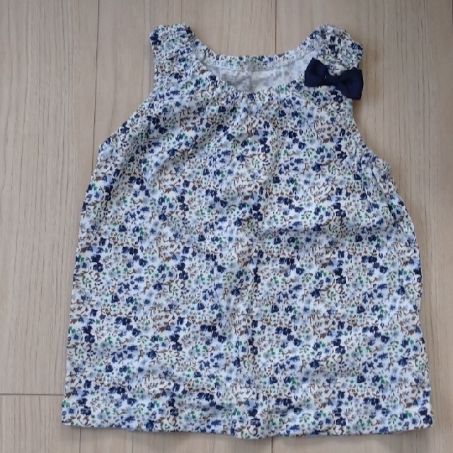 西松屋(ニシマツヤ)のタンクトップ キッズ/ベビー/マタニティのキッズ服女の子用(90cm~)(その他)の商品写真