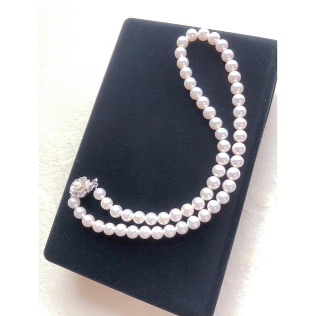 パールネックレス  真珠 レディースのアクセサリー(ネックレス)の商品写真
