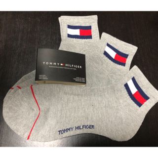 トミーヒルフィガー(TOMMY HILFIGER)の【新品】トミー ヒルフィガー 厚手 靴下 メンズ 25～27cm 3足セット(ソックス)