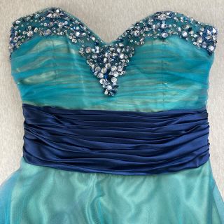 セレネロングドレス ナイトワン オーシャン Lサイズの通販 by