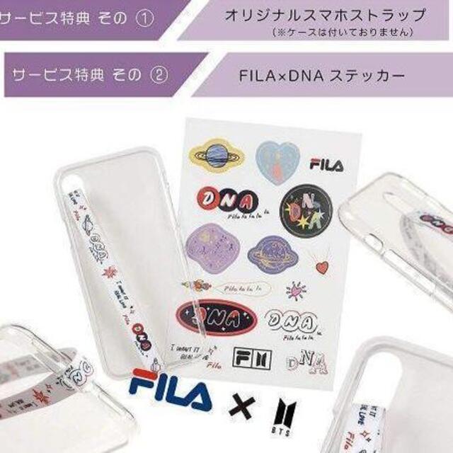 FILA(フィラ)の新品送料無料FILA(フィラ)×BTS(ビーティーエス)DNA特典付きトート黒 レディースのバッグ(トートバッグ)の商品写真