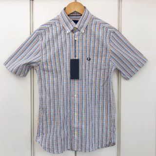 フレッドペリー(FRED PERRY)の新品 FRED PERRY チェック ボタンダウン シャツ(XS)(シャツ)