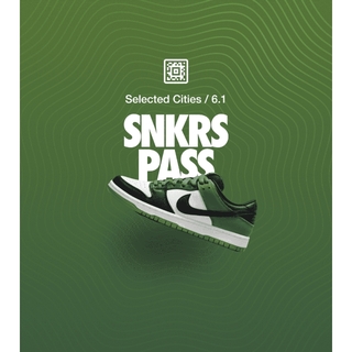 ナイキ(NIKE)の28cm NIKE SB DUNK LOW  C Green 黒タグ SNKRS(スニーカー)