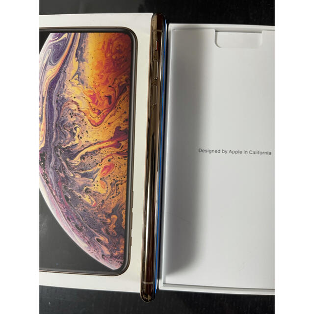 iPhone(アイフォーン)のiPhone XS MAX 256GB Gold SoftBank スマホ/家電/カメラのスマートフォン/携帯電話(スマートフォン本体)の商品写真