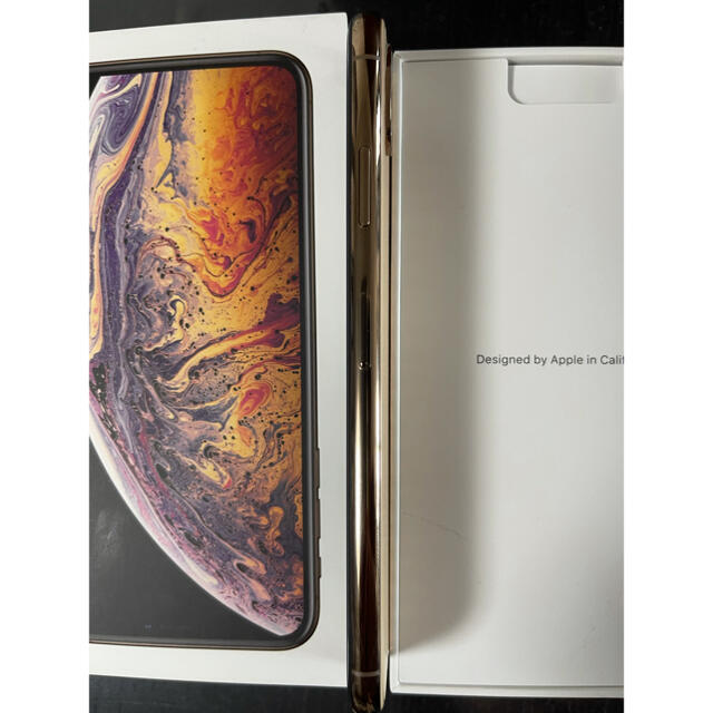 iPhone(アイフォーン)のiPhone XS MAX 256GB Gold SoftBank スマホ/家電/カメラのスマートフォン/携帯電話(スマートフォン本体)の商品写真