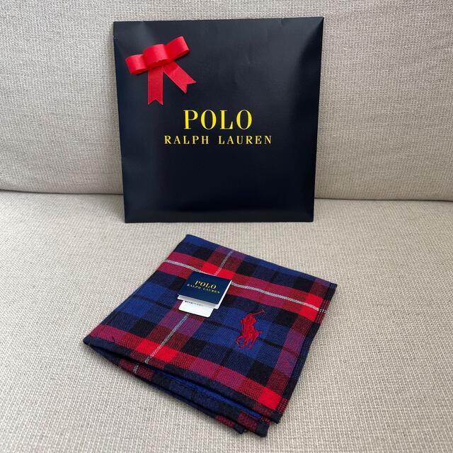 POLO RALPH LAUREN(ポロラルフローレン)のラルフローレン タオルハンカチ レディースのファッション小物(ハンカチ)の商品写真