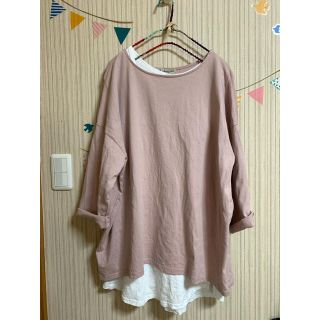 サマンサモスモス(SM2)の今季✧︎*。レイヤードゆるロングTシャツセット✧︎*。(カットソー(長袖/七分))