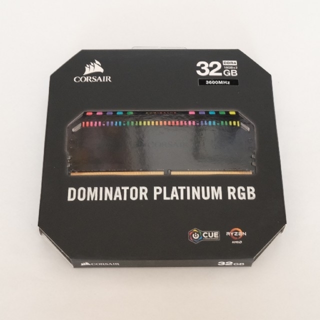 CORSAIR DOMINATOR RGB 32GB (2 x 16GB)PCパーツ