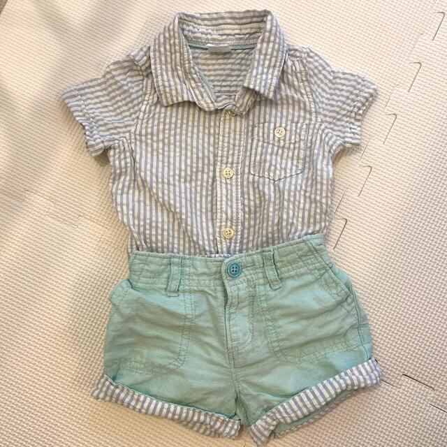 babyGAP(ベビーギャップ)のbabyGAP ベビーギャップ　70〜80 セット キッズ/ベビー/マタニティのベビー服(~85cm)(ロンパース)の商品写真