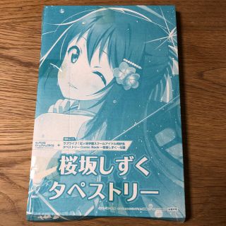 未開封 桜坂しずく タペストリー 虹ヶ丘学園スクールアイドル同好会 付録 非売品(その他)