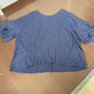 サマンサモスモス(SM2)のサマンサモスモスブルー　トップス(Tシャツ(半袖/袖なし))