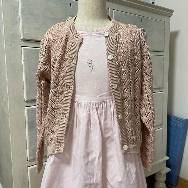 LAURA ASHLEY(ローラアシュレイ)のローラアシュレイ　LAURA ASHLEY ワンピース　サイズ120.130cm キッズ/ベビー/マタニティのキッズ服女の子用(90cm~)(ワンピース)の商品写真