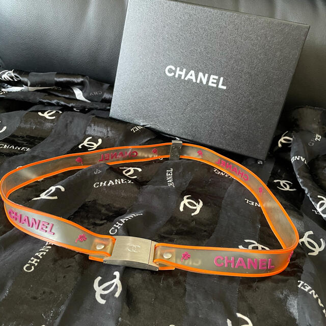 CHANEL(シャネル)のCHANEL ベルト　ラバー（ゴム）【ヴィンテージ】 レディースのファッション小物(ベルト)の商品写真