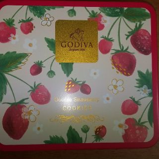 ルナ♪様専用GODIVA 缶(小物入れ)