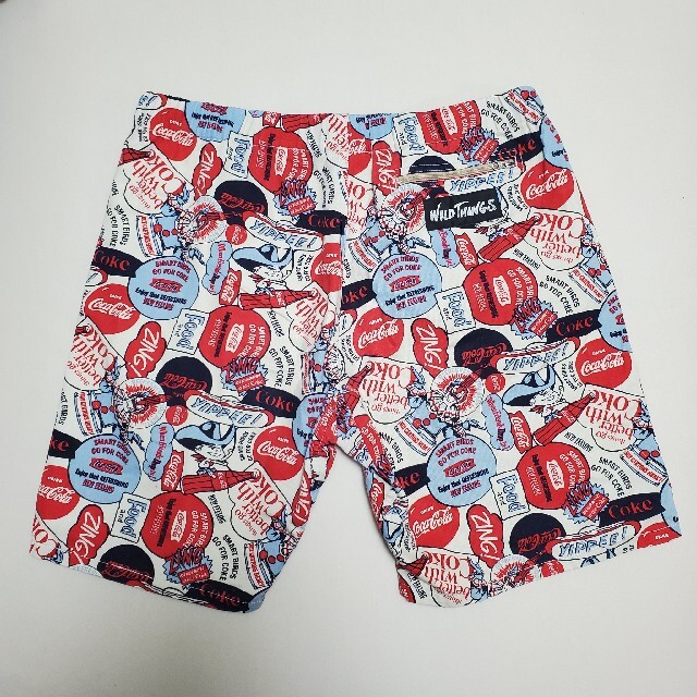 WILDTHINGS(ワイルドシングス)のWILD THINGS × Coca-Cola / ショートパンツ メンズのパンツ(ショートパンツ)の商品写真