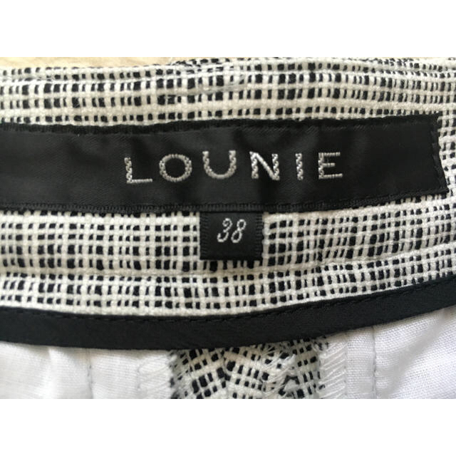 LOUNIE(ルーニィ)のLOUNIE ツイード風パンツ 美品 レディースのパンツ(その他)の商品写真