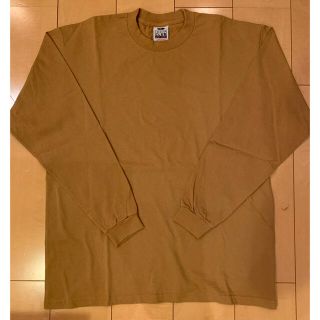 ヘインズ(Hanes)のproclub ロンT マスタード(Tシャツ/カットソー(七分/長袖))