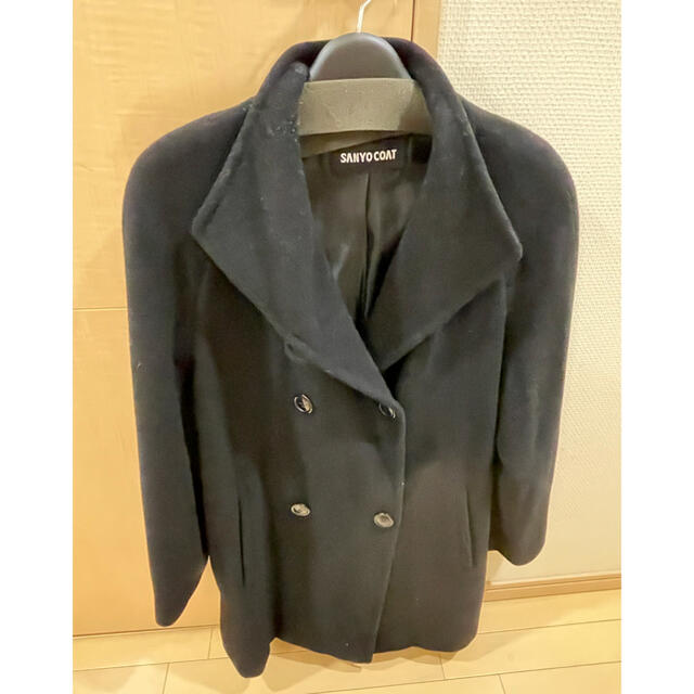 SANYO(サンヨー)のSANYO COAT ウールコート レディースのジャケット/アウター(ロングコート)の商品写真