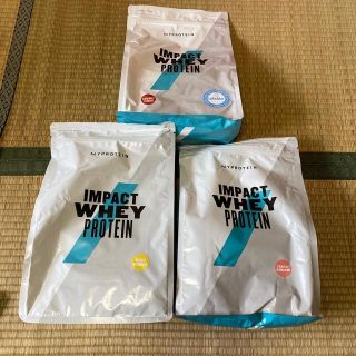 マイプロテイン(MYPROTEIN)のマイプロテイン 1kg 3袋(プロテイン)