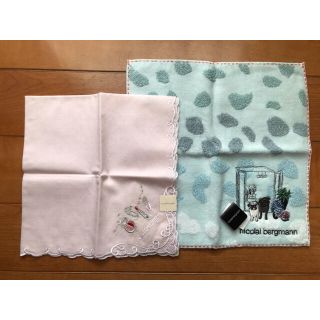 ジルスチュアート(JILLSTUART)の刺繍ハンカチ2枚(ハンカチ)