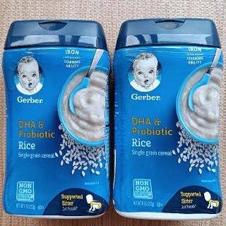 ガーバー(Gerber)のガーバー　ライスシリアルDHA&Probiotic(離乳食調理器具)