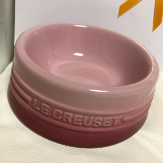 ルクルーゼ(LE CREUSET)のル・クルーゼ　ペット フードボール　ナチュラルピンク(犬)