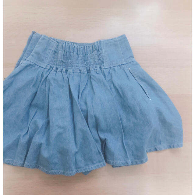 pom ponette(ポンポネット)のポンポネット キュロットスカート キッズ/ベビー/マタニティのキッズ服女の子用(90cm~)(スカート)の商品写真